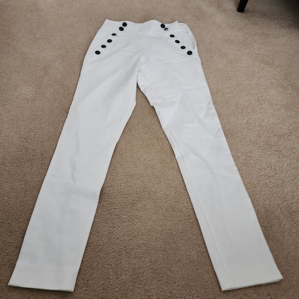 Tommy hilfiger gigi hadid white sailor pants